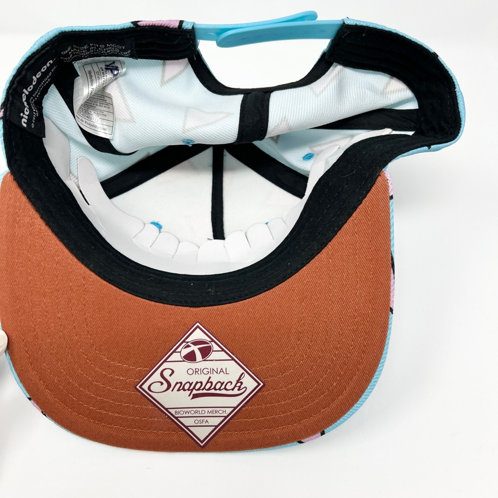 Nickelodeon Rockos Modern Life SnapBack Hat 90s Cartoon TV‎ Show - Picture 4 of 7